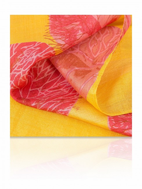 Палантин Женский SN-DRY.LEAF/PEACH.ROSE